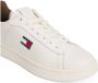 Tommy Jeans Archive '98 leren sneakers wit - Thumbnail 3