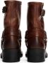 Tommy Jeans leren bikerboots bruin - Thumbnail 3