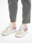 Bruin Tinten Tommy Jeans Meg Low Lage sneakers Leren Sneaker Dames Beige - Thumbnail 9