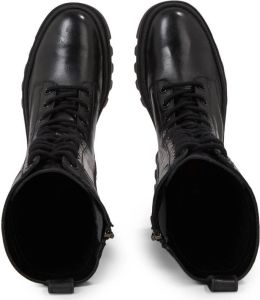 Tommy Hilfiger Mode Veterschoenen Enkellaarsjes Zwart Heren