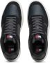 Tommy Hilfiger Sportieve Zwarte Veterschoenen met Contrastdetails Black Heren - Thumbnail 7