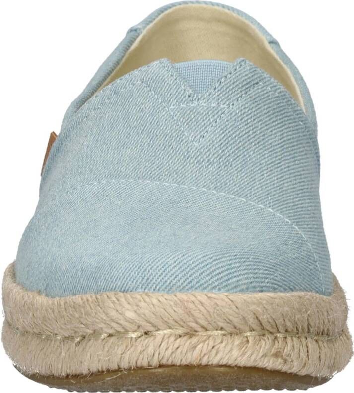 Toms Alpargata denim espadrilles lichtblauw