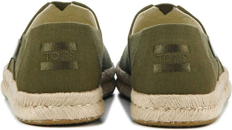 Toms Alpargata Rope espadrilles groen