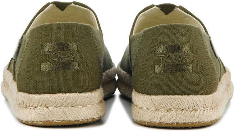 Toms Alpargata Rope espadrilles groen