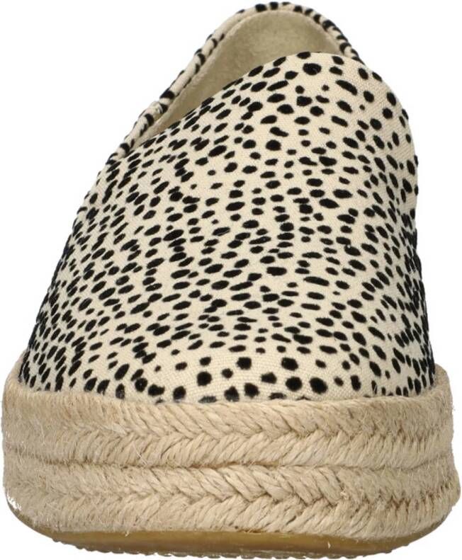 Toms Carolina espadrilles beige zwart