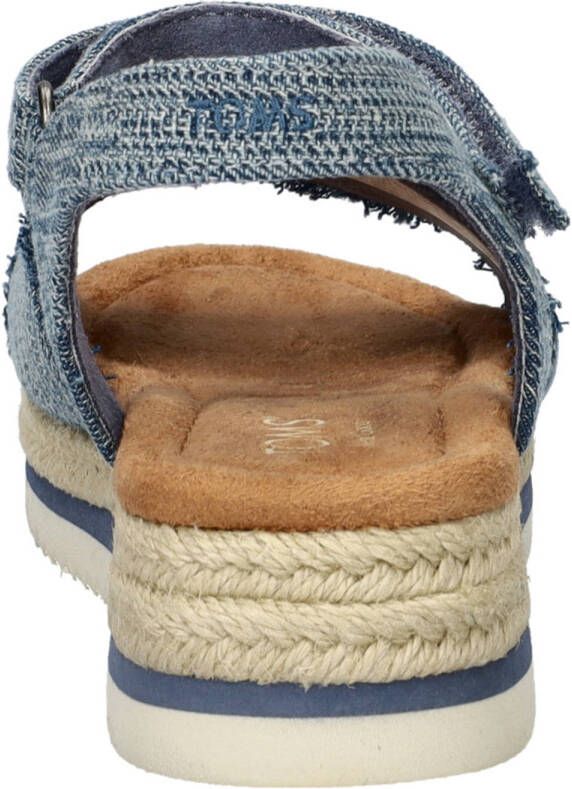 Toms Diana Jr. sandalen blauw