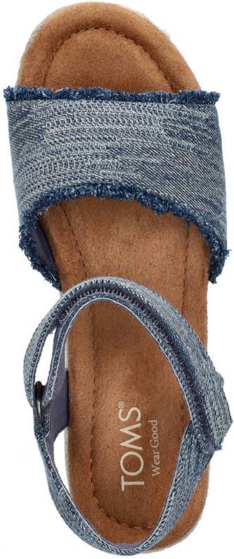 Toms Diana Jr. sandalen blauw