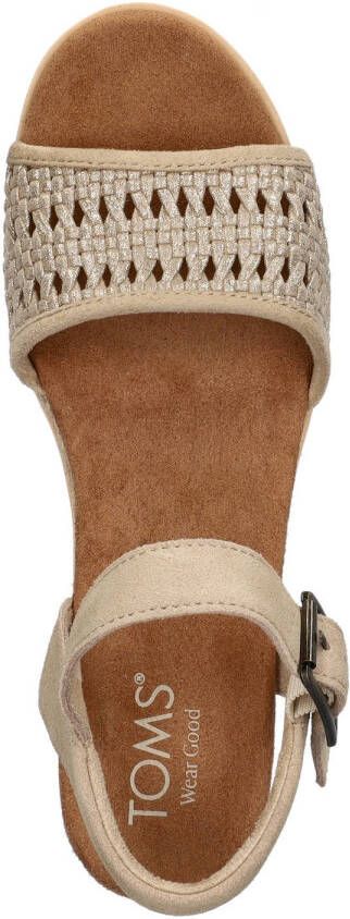 Toms Diana sandalen goud