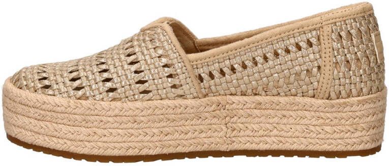 Toms espadrilles goud