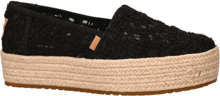 Toms espadrilles zwart