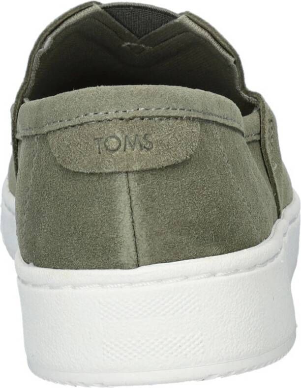 Toms TRVL Lite suède loafers groen