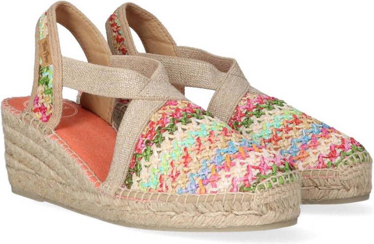 Toni Pons Terra-NZ espadrilles roze multi