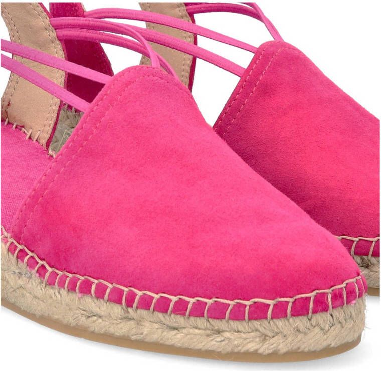 Toni Pons Tremp suède espadrilles fuchsia