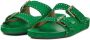 TORAL Slippers Dames Cora Maat: 38 Materiaal: Leer Kleur: Groen - Thumbnail 2