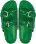 TORAL Slippers Dames Cora Maat: 38 Materiaal: Leer Kleur: Groen - Thumbnail 3