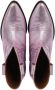 TORAL Enkellaarsjes Dames Puja Maat: 36 Materiaal: Leer Kleur: Paars - Thumbnail 3