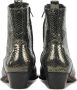 Toral Cowboylaarzen Dames Laarzen Damesschoenen Leer Krokodillenprint Blues met Lood - Thumbnail 2