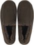 UGG Pantoffels Heren Sloffen Instappers Suède Harde zool Dichte hiel 1101110 Bruin combi - Thumbnail 2