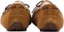 UGG Pantoffels Dames Sloffen Instappers Suède Harde zool Dichte hiel 1107949 Cognac - Thumbnail 4