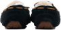 UGG Pantoffels Dames Sloffen Instappers Suède Harde zool Dichte hiel 1107949 Zwart - Thumbnail 3