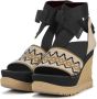 Ugg Abbot-sandaal met wikkelband voor Dames in Black - Thumbnail 4