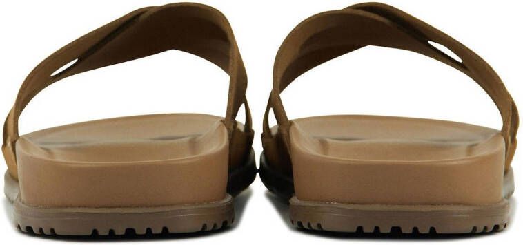 UGG leren slippers cognac