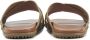 UGG Solivan crossbane leren slippers goud - Thumbnail 2