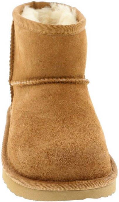 UGG suede enkelboots cognac