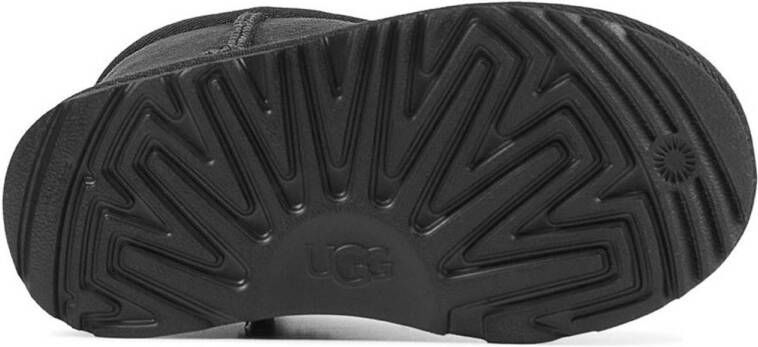 UGG suede enkelboots zwart