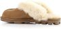 UGG Pantoffels Dames Sloffen Instappers Suède Harde zool Dichte hiel Coquette Cognac - Thumbnail 3