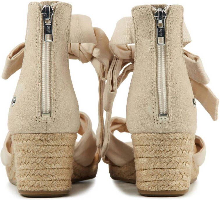 UGG Yarrow suède espadrilles beige