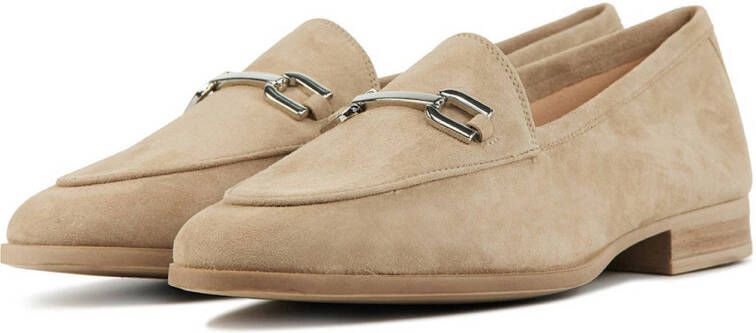 Unisa Dalcy suède loafers beige