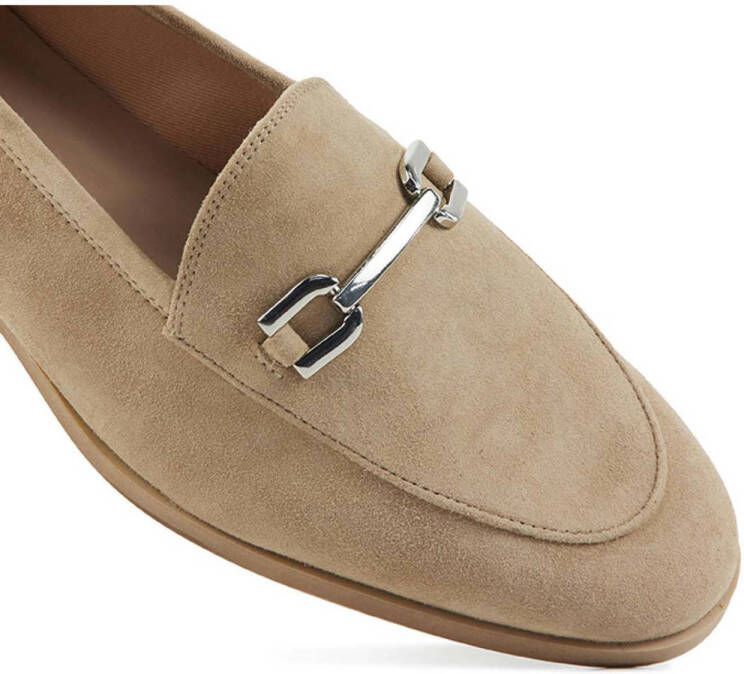 Unisa Dalcy suède loafers beige