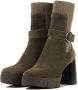 UNISA Enkellaarsjes Dames Kalexi Maat: 42 Materiaal: Suède Kleur: Taupe - Thumbnail 2