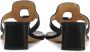 Unisa Slippers Slides Dames Sandalen Kien Blokhak Hoogte 4 cm Zwart - Thumbnail 2