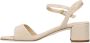 Unisa leren sandalettes beige - Thumbnail 3