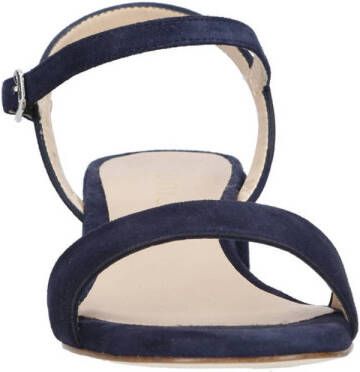 Unisa leren sandalettes donkerblauw