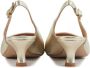 Unisa Sandalen Dames Damesschoenen Leer Blokhak hoogte 5 cm Jamal met Goud - Thumbnail 4