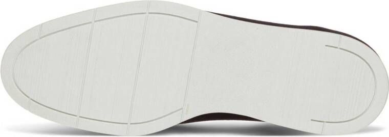 Van Lier Ascona suède loafers donkerblauw