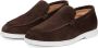 Van Lier Ascona suède loafers donkerbruin - Thumbnail 2