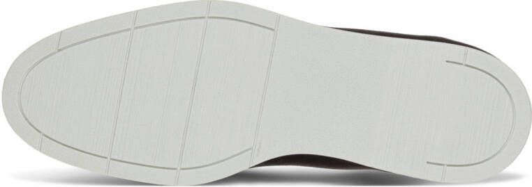 Van Lier Ascona suède loafers zwart