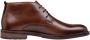 Van Lier Boston leren veterschoenen bruin cognac - Thumbnail 3