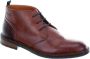 VANLIER Heren Veterschoenen Boston Cognac Bruin - Thumbnail 3