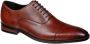 Van Lier Bregenz leren veterschoenen cognac - Thumbnail 3