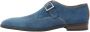 Van Lier Bregenz suède gespschoenen blauw - Thumbnail 3