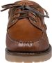 Van Lier leren bootschoenen bruin cognac - Thumbnail 3