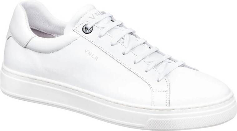 Van Lier leren sneakers wit