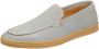 Van Lier Lugano suède loafers lichtgrijs - Thumbnail 3