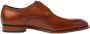 Van Lier Madison leren veterschoenen cognac - Thumbnail 3