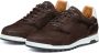 Van Lier nubuck sneakers donkerbruin - Thumbnail 3